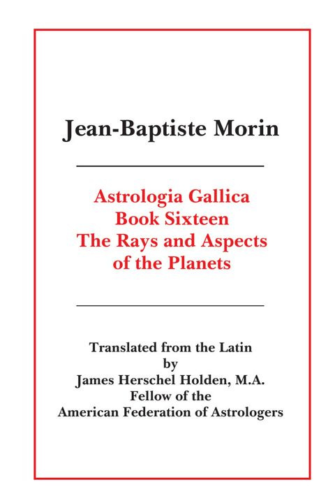 Astrologia Gallica Book 16