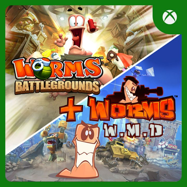 Worms Battlegrounds + Worms W.M.D | Xbox One & Series X|S