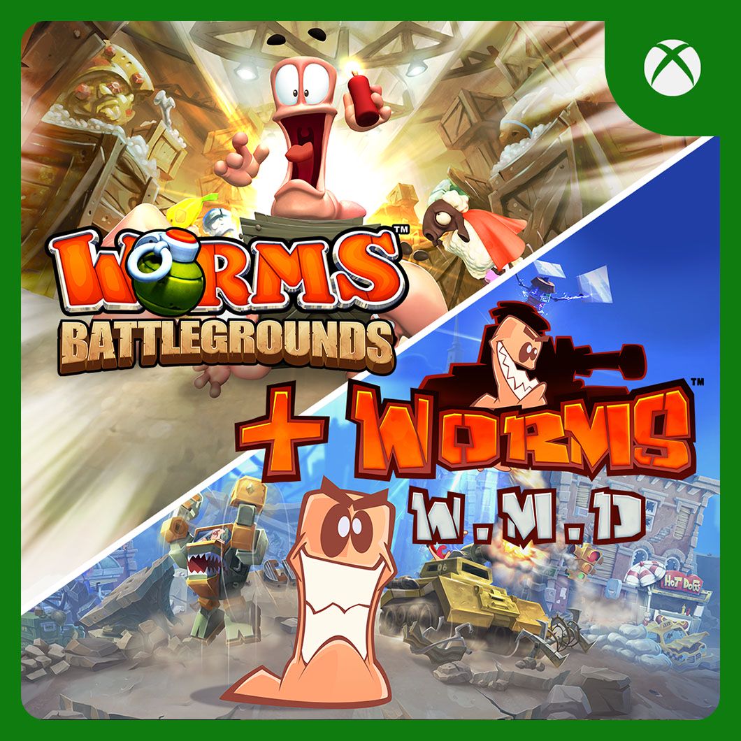 Worms Battlegrounds + Worms W.M.D | Xbox One / Xbox Series X|S