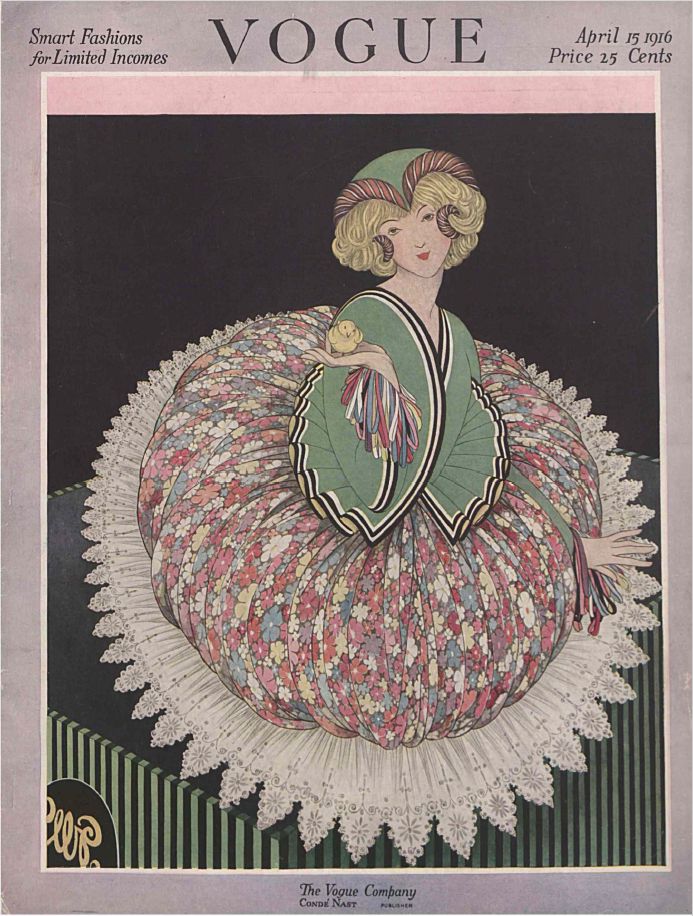 VOGUE USA No 8 15 April 1916 года ВИНТАЖ