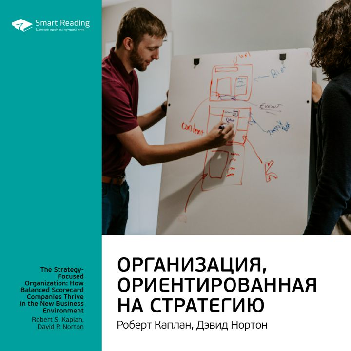 Организация, ориентированная на стратегию. Роберт Каплан, Дэвид Нортон. Ключевые идеи книги