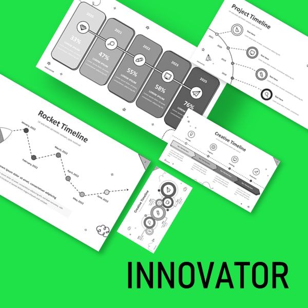 Бизнес-план презентации для стартапа Innovator