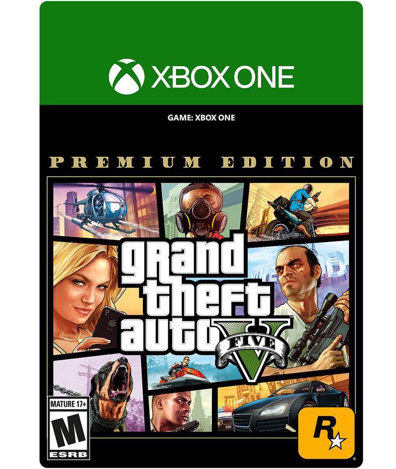 Grand Theft Auto V Premium Edition XBOX ONE - скачать ключи на ...