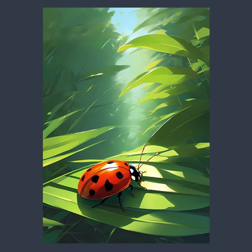 Цифровой постер «Ladybug1»