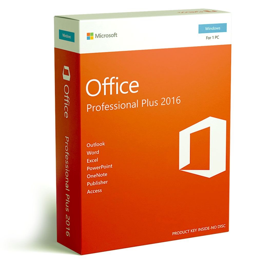 Microsoft Office 2016 Pro Plus ключ активации Бессрочная Активация