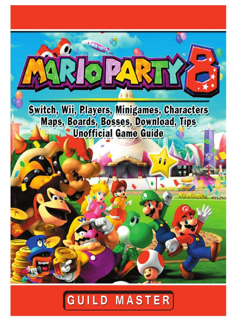 Super Mario Party 8, Switch, Wii, Players, Minigames, Characters, Maps, Boards, Bosses, Download,...
