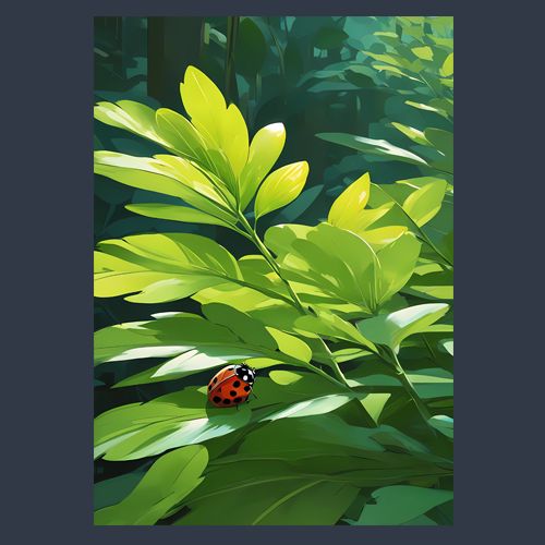 Цифровой постер «Ladybug10»