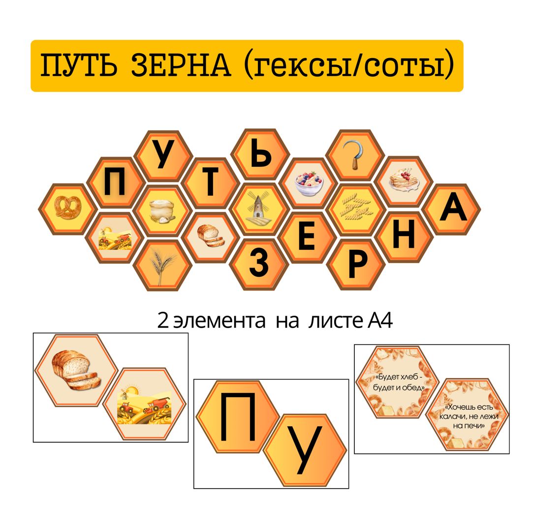 Путь зерна. Разговоры о важным (гекс, соты- оформление класса)