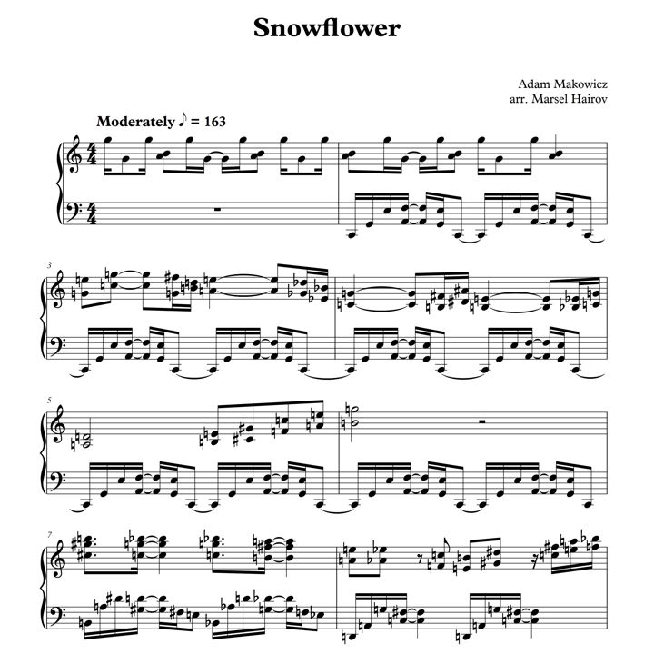 Adam Makowicz - Snowflower