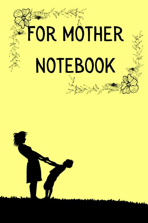 For Mother Notebook. Floral Notebook Journal Diary (Gifts for Mom), Christmas gift for mother