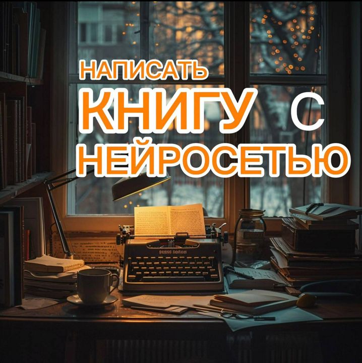 Написать книгу с помощью нейросети за 2 дня, пошаговый алгоритм, каскадный промпт , 25 шагов