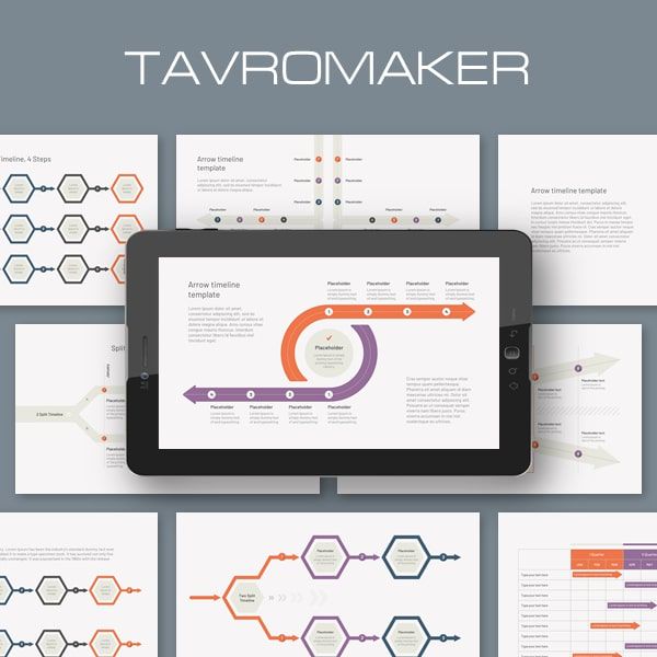 Шаблон презентации Tavromaker для персонального брендинга