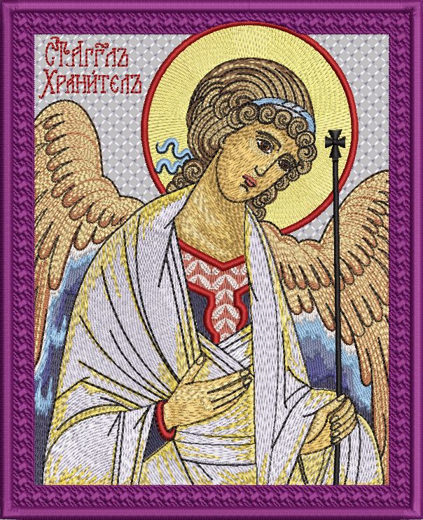 Ангел-хранитель. Дизайн машинной вышивки - Экземпляр - скачать на ...