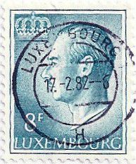 NFT почтовой марки. Люксембург. 1982 г.