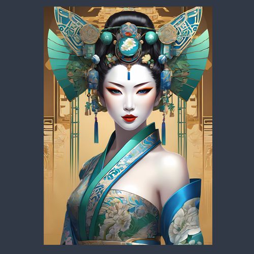 Цифровой постер «Geisha7»