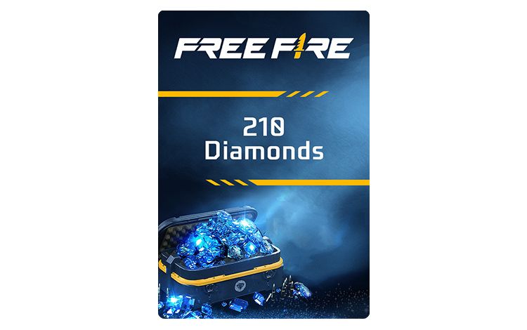 Игровая валюта Free Fire: 210 Diamonds [Цифровая версия]