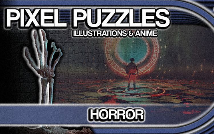 Pixel Puzzles Illustrations & Anime - Jigsaw Pack: Horror