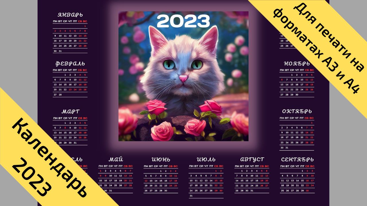 Котики 2023. Календарь. Календарь 2023 с кроликом. Календарь на 2023 год с праздниками и выходными с кроликом и котом. Календарь 2023 с котиками.